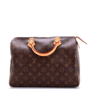 Louis Vuitton Speedy Handbag Canvas 30 #248988L17B